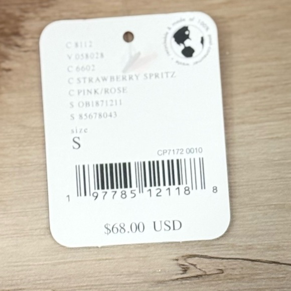 NWT Free People Cupcake Hot Pink Velvet Puff Sleeve Top - Picture 12 of 12